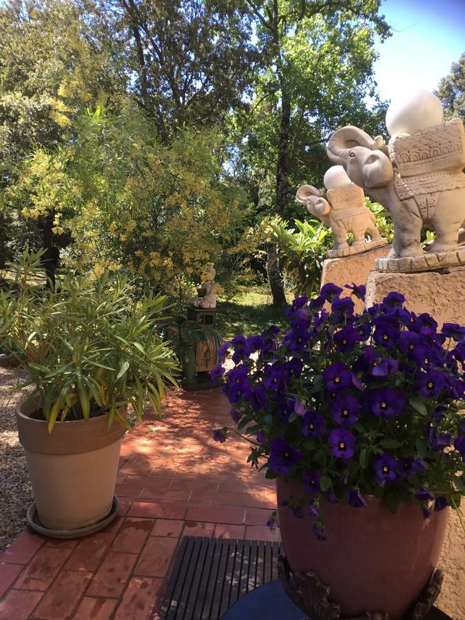 Longo Mai Bed & Breakfast Sillans la Cascade Bagian luar foto